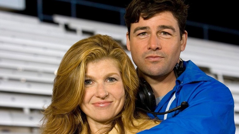 Kyle Chandler and Connie Britton as Coach Taylor and Tami in Friday Night Lights