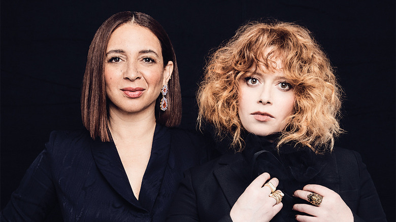 Natasha Lyonne and Maya Rudolph in Actors on Actors