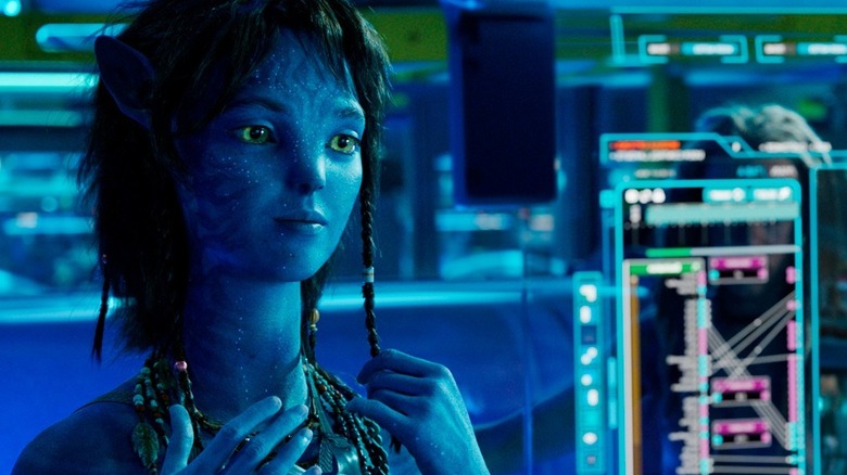 Sigourney Weaver as Kira in Avatar: The Way of Water