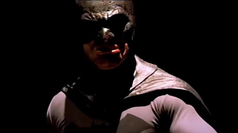 Clark Bartram's Batman grimaces in the fan film Batman: Dead End