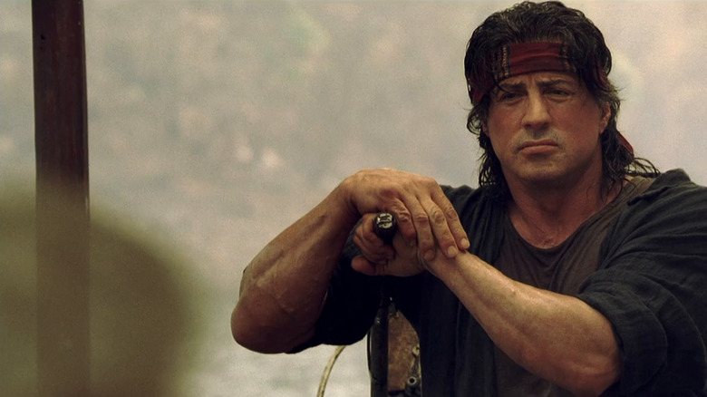 Sylvester Stallone in Rambo 4