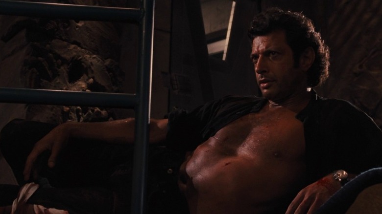 Jurassic Park Jeff Golblum shirtless 