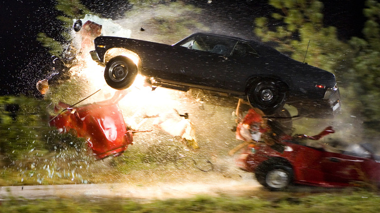 Death Proof car accident