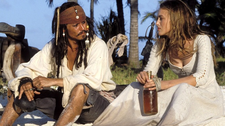 Pirates of the Caribbean rum scene 