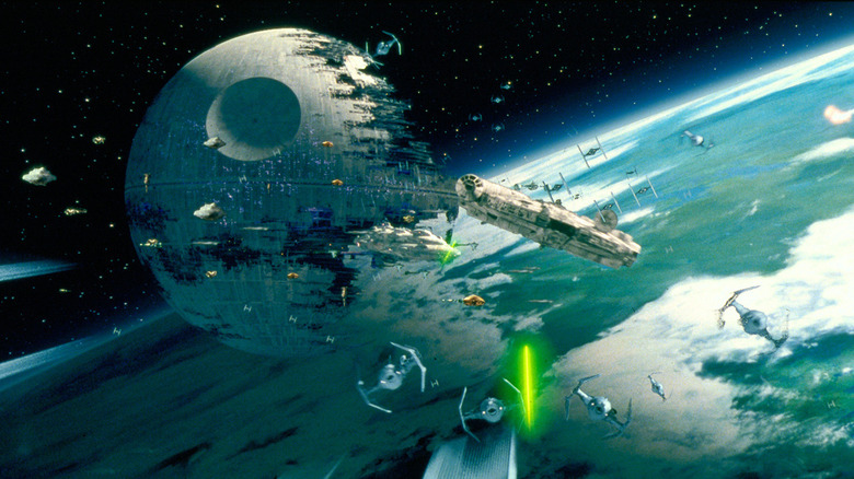 Return of the Jedi final space battle 