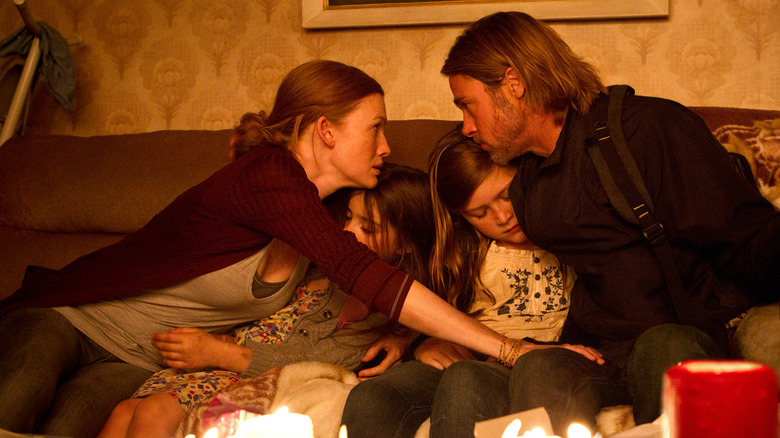 World War Z movie family 