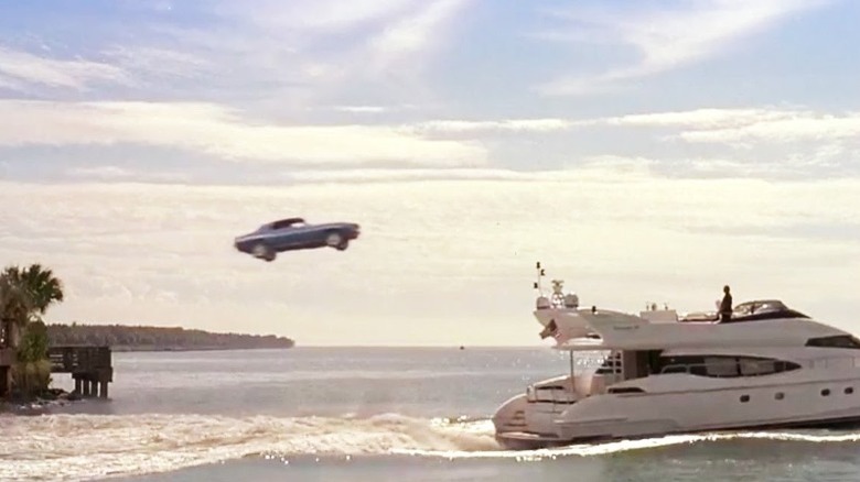 The yacht jump in 2 Fast 2 Furious