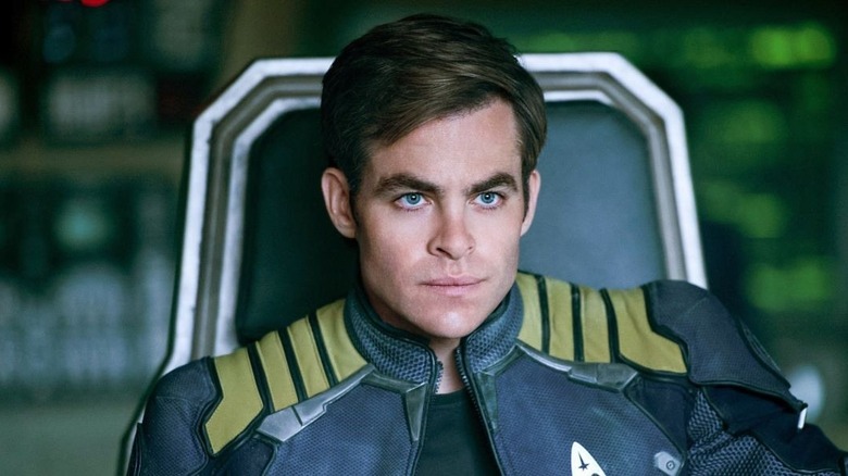 Captain Kirk Chris Pine in Captain Chair