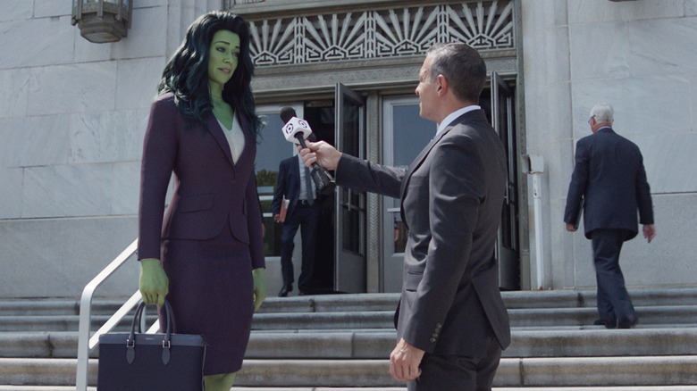 Tatiana Maslany in She-Hulk: Attorney at Law