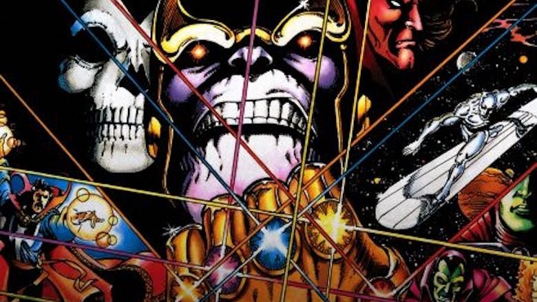 Cover art for "Infinity Gauntlet"