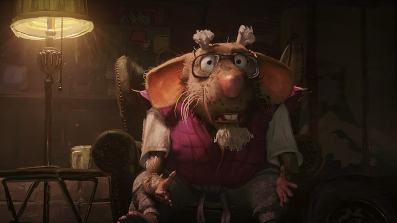 Splinter in TMNT: Mutant Mayhem