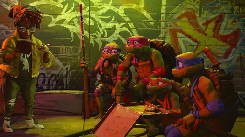 TMNT Mutant Mayhem april turtles