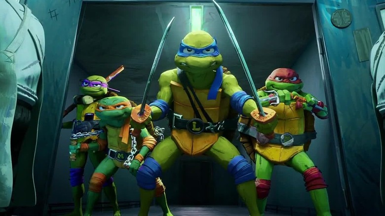 Cena de TMNT Mutant Mayhem No Diggity 