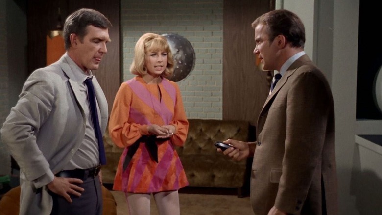 Gary, Roberta, and Kirk in the Star Trek episode Assignment: Earth