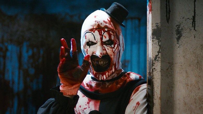 David Howard Thronton as Art the Clown in Terrifier 2