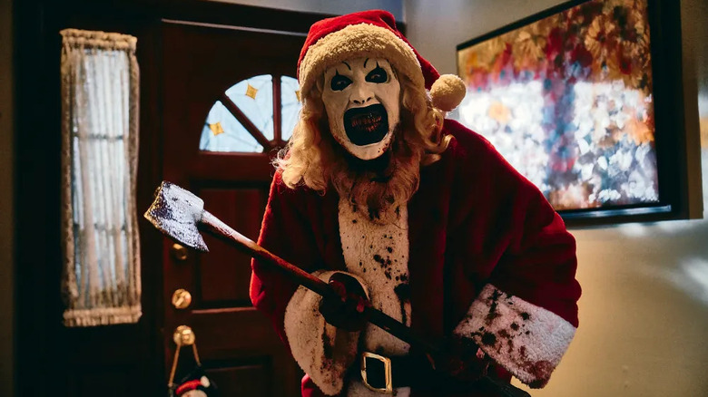 Terrifier 3 santa art axe