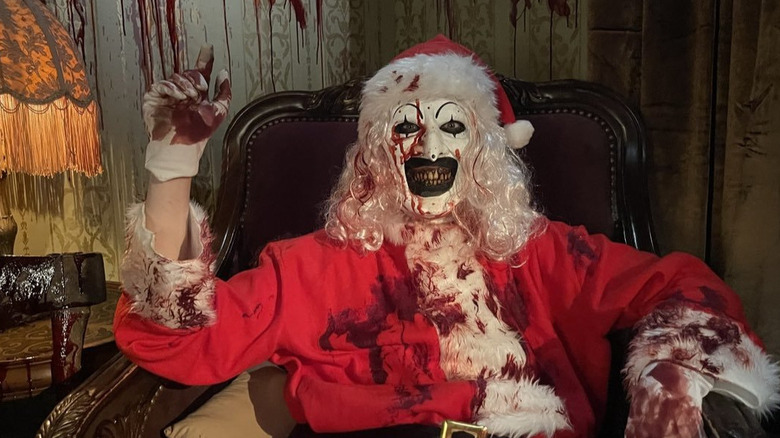 Terrifier 3 Bloody Santa Art