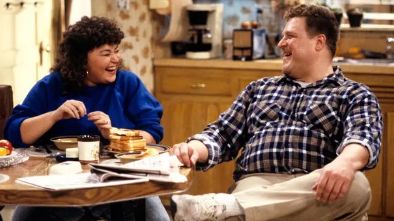 Roseanne Barr, John Goodman, Roseanne