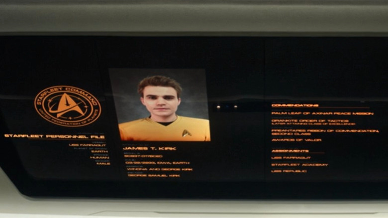 Star Trek Strange New Worlds James Kirk File