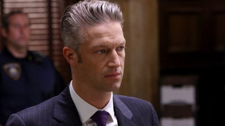 Peter Scanavino pinstriped suit