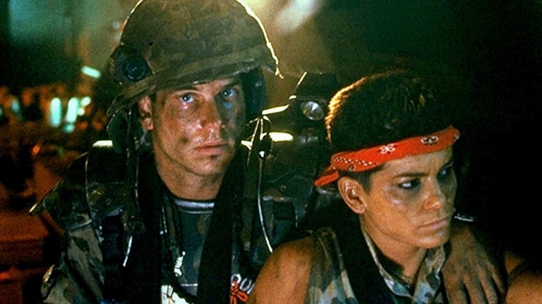 Bill Paxton and Jenette Goldstein, Aliens