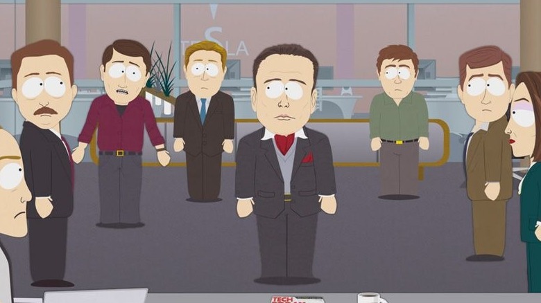 Elon Musk in South Park