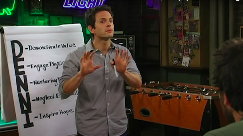 Dennis unveiling the D.E.N.N.I.S System.