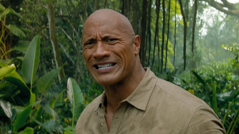 Dwayne Johnson is avatar Smolder Bravestone, channeling Danny DeVito in Jumanji: The Next Level