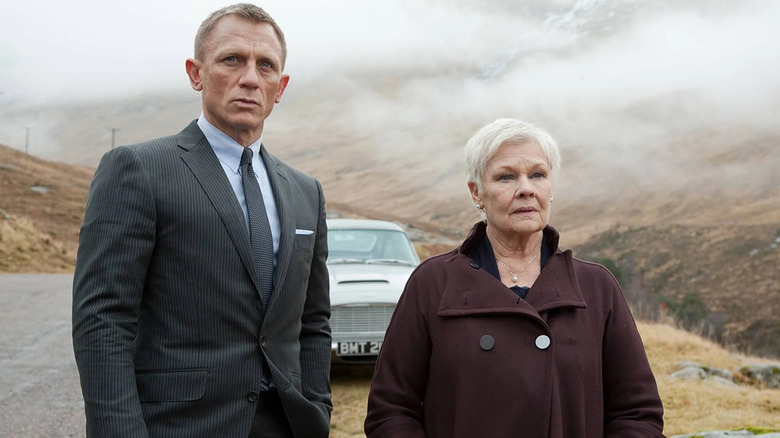 Skyfall M and Bond 