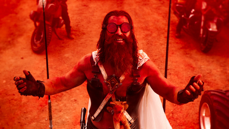 Chris Hemsworth as the Red Dementus in Furiosa: A Mad Max Saga