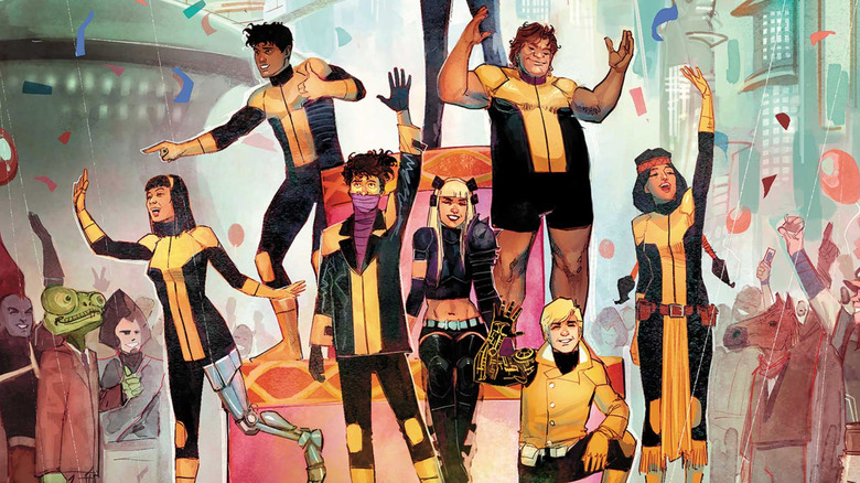 Marvel Comics New Mutants Rod Reis art