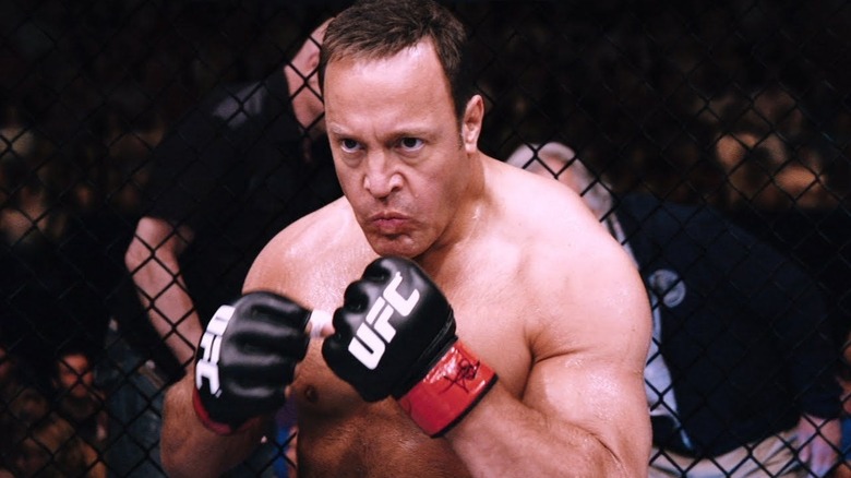 Kevin James as Scott Voss, fighting in the UFC in Here Comes the Boom