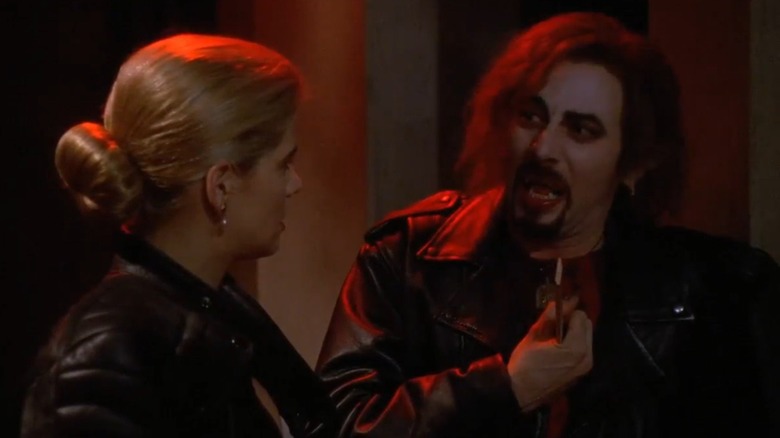 Kristy Swanson and Paul Reubens in Buffy the Vampire Slayer