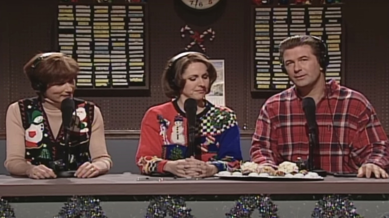 Alec Baldwin in the Schweddy Balls sketch on SNL