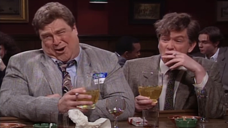 John Goodman in a Bill Brasky sketch on SNL