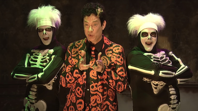 Tom Hanks as David S. Pumpkins on SNL