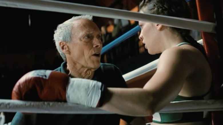 Hilary Swank Clint Eastwood Million Dollar Baby