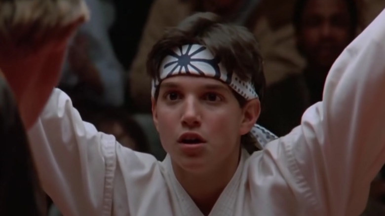 Karate Kid kick Ralph Macchio