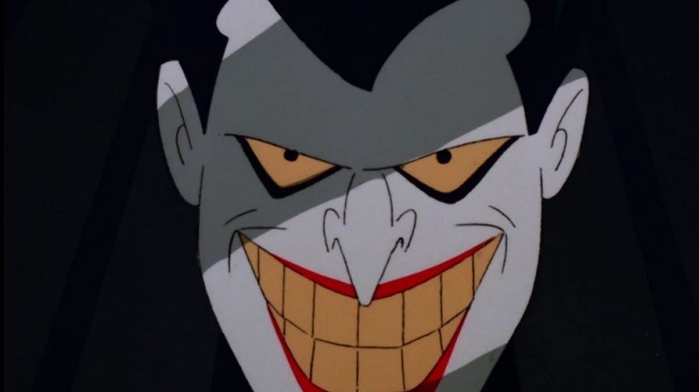 Joker smiling evily