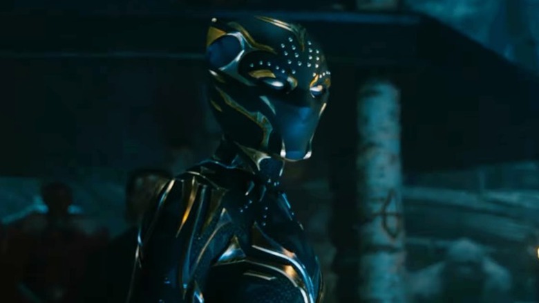 Shuri in Black Panther suit