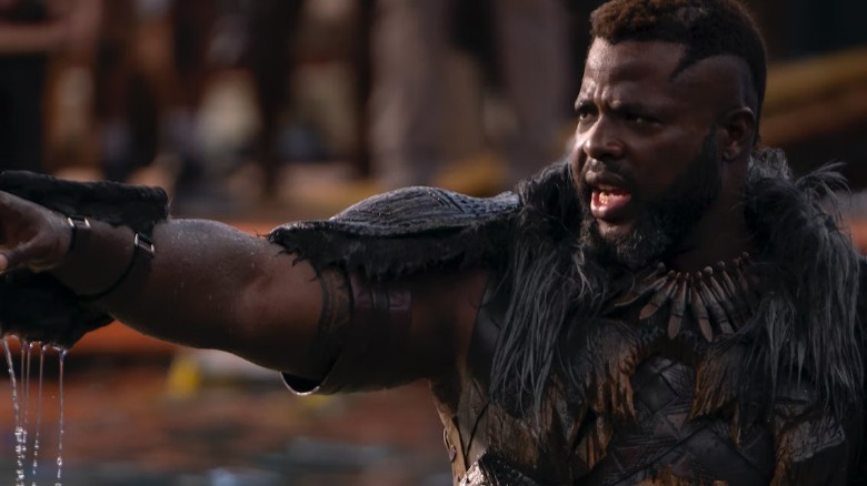 M'Baku in water