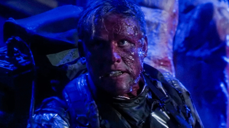 Gary Busey as Agent Keyes in Predator 2