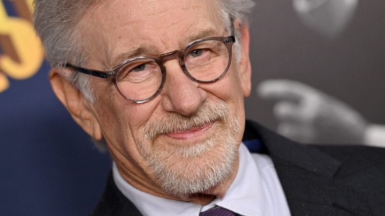 Steven Spielberg smiling