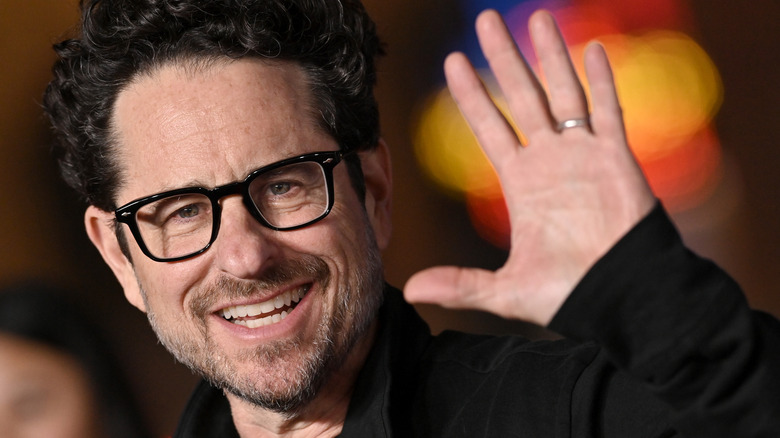 J.J. Abrams waving