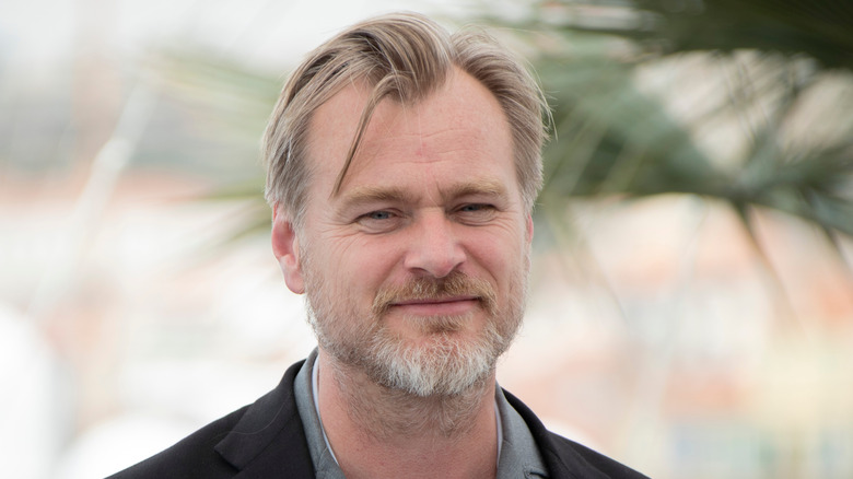 Christopher Nolan smiling