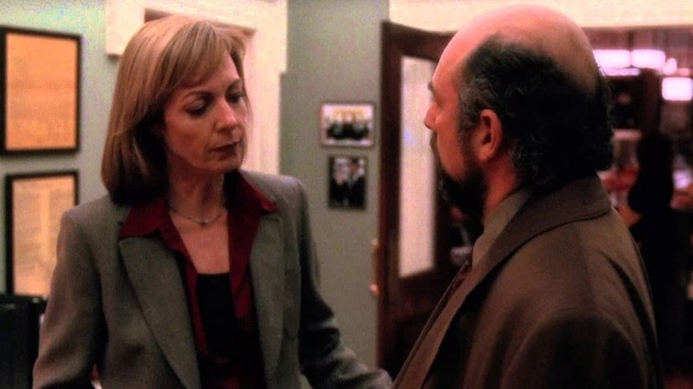 Allison Janney and Richard Schiff talking The West Wing