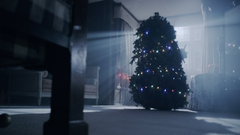 lit Christmas tree The Killing Tree