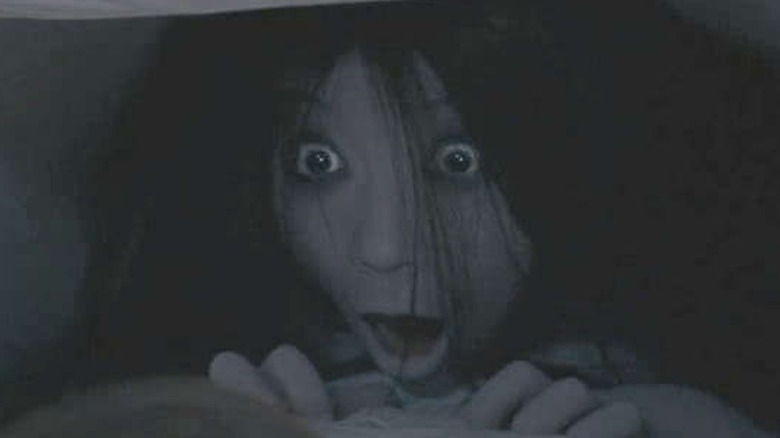 Kayako under the covers The Grudge