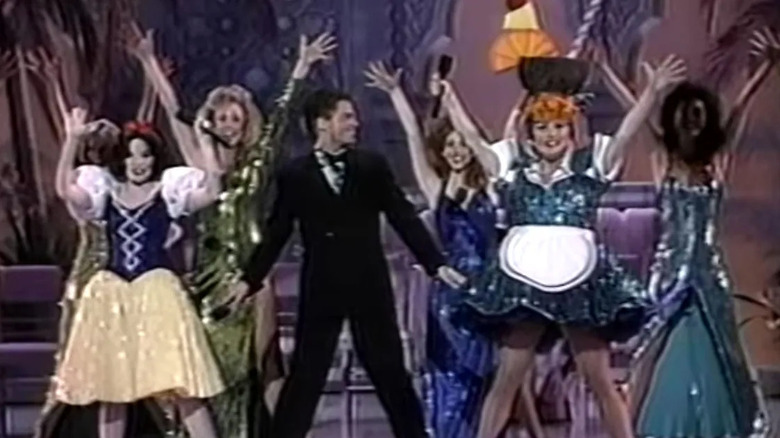 Rob Lowe performing with Snow White at the 1989 Oscars