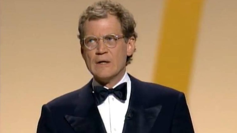 David Letterman hosting the 1995 Oscars